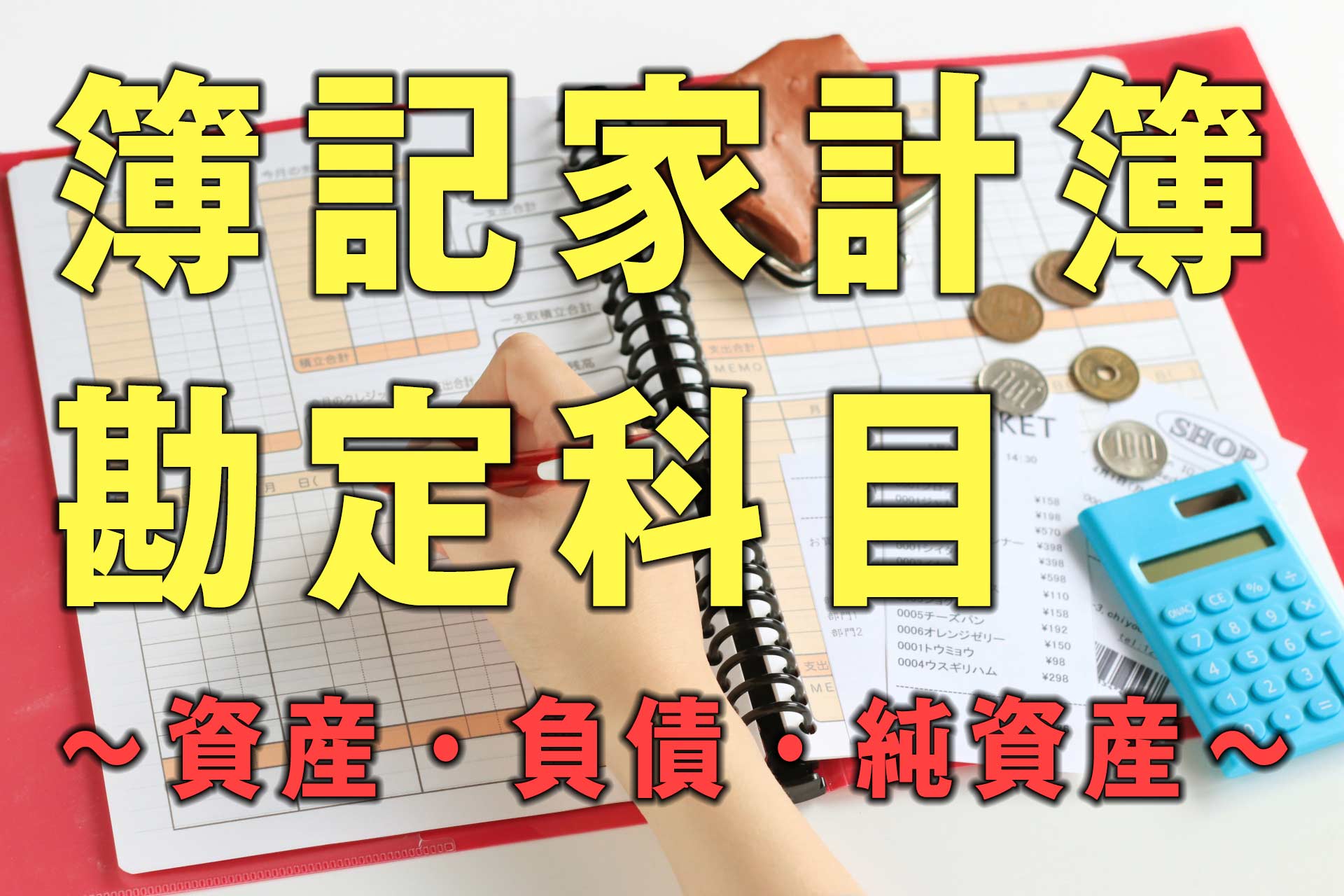 複式簿記で家計簿をつける時の勘定科目 資産 負債 純資産編 マネーマニア